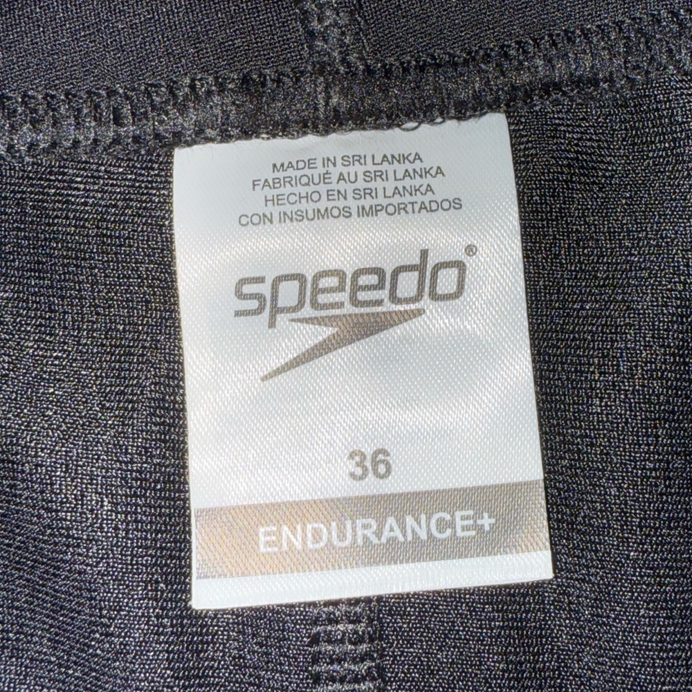 Brand New! Men’s Speedo Endurance+ Team Black Jammer Swimsuit (Size 36) 🏊 - Picture 11 of 13